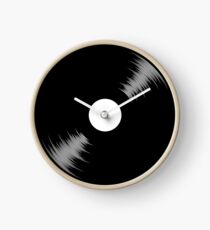 Vinyl Clock