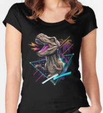 Rad T-Rex Women's Fitted Scoop T-Shirt