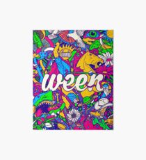 Halloween mit ween Galeriedruck