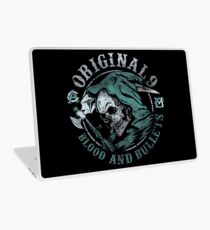 Blood and Bullets Laptop Skin