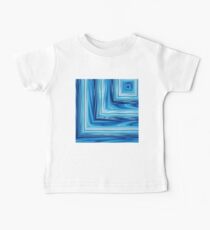 Blue corners and a square Baby T-Shirt