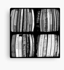 The Bookshelf Canvas Print
