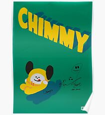 Póster BT21 - CHIMMY (FIRMADO VER)