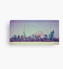 Cedar Point Skyline Canvas Print