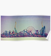 Cedar Point Skyline Poster