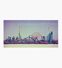 Cedar Point Skyline Photographic Print
