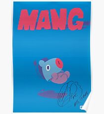 BT21 - MANG (SIGNED VER.) Poster