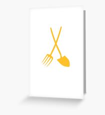 pitchfork Greeting Card