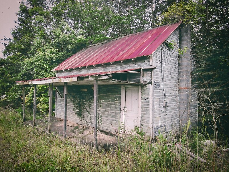 "Tar Paper Shack " by Paul Lubaczewski Redbubble