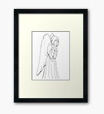 Weeping Angel - Enchanted Spirits Framed Print