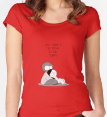 Easy To Be Happy Women's Fitted Scoop T-Shirt