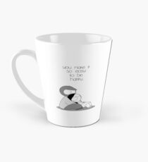 Facile d'être heureux Mug long