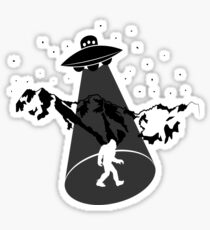 Big Foot Funny Shirt Sticker