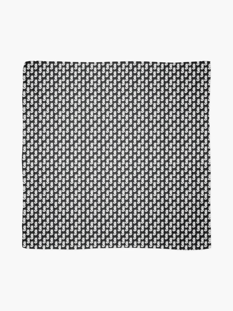 Alternate view of Ruth Bader Ginsburg Black and White Scarf
