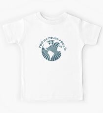 Reduzieren Sie die Wiederverwendung Kinder T-Shirt