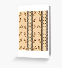 Many Mudras Greeting Card