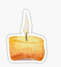 Candle hope Zen small format Sticker