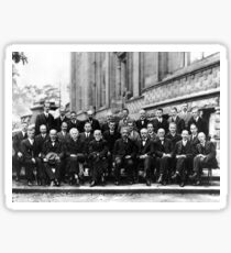 Solvay Conference 1927 Sticker