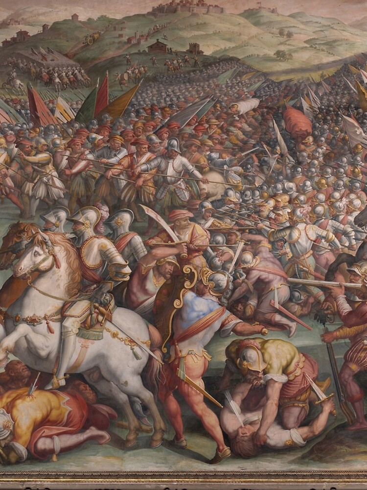 "Classic Art The battle of Marciano in Val di Chiana By