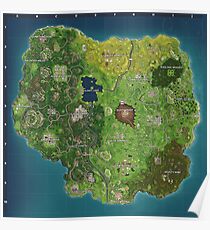 Fortnite Map Season 4 Poster