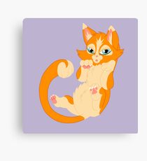Orange Kitten Canvas Print