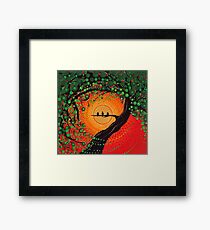 Rasta Three Little Birds Framed Print