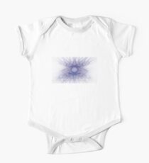 Fractal Purple One Piece - Short Sleeve