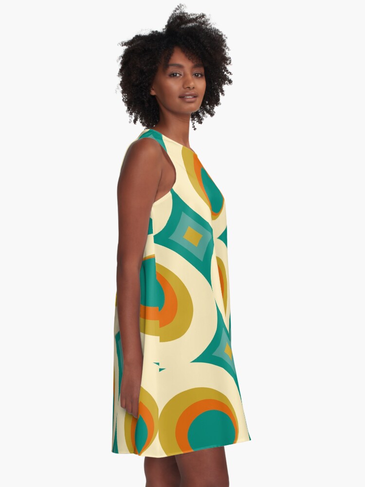 Alternate view of Mid-Century Modern Splash A-Line Dress