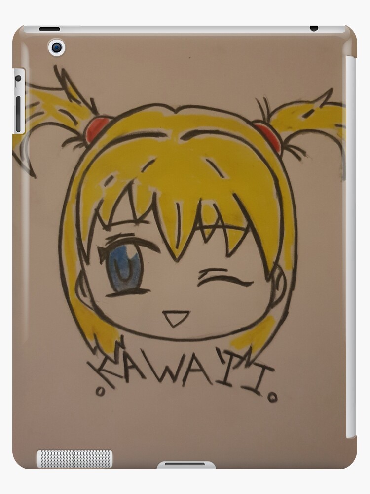 Kawaii Chibi Girl Ipad Caseskin By Shieldzy