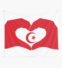 We Heart Islam Patriot Series Wall Tapestry