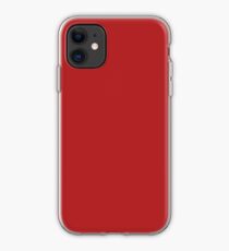 Firebrick iPhone Case