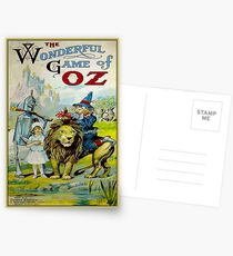 OZ; Vintage Game Advertising Print Postcards