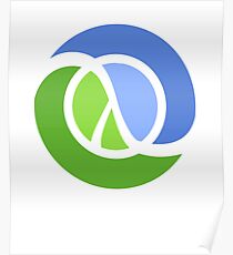 Clojure Programming Language Cut-Out Logo Sweatshirt Poster