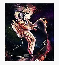 Space Mermaid Photographic Print
