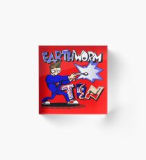 Earthworm Ten 2 Acrylic Block