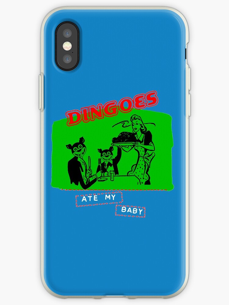 "Dingoes Ate My Baby" iPhone Cases & Covers by DarthWillow Redbubble