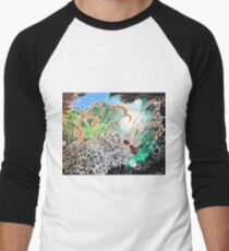 ECHEVERIA IN BLOOM Men's Baseball ¾ T-Shirt