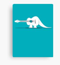 Guitarosaurus Canvas Print