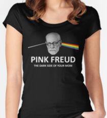 Pink Freud Dark Side Of Your Mom Women's Fitted Scoop T-Shirt