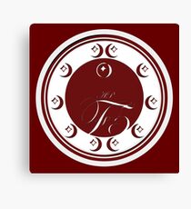 F5 Red Samurai Canvas Print