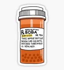 Boba Pills Sticker
