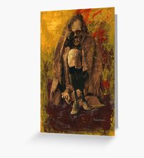 Spare any Change. Greeting Card
