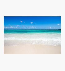 Strandwellen Fotodruck