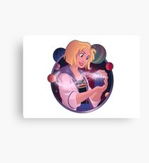 Time Lady Canvas Print