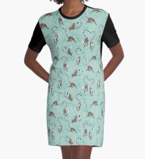 lemur love Graphic T-Shirt Dress