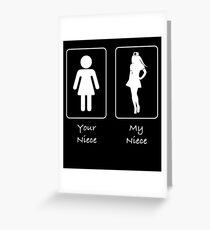 Your Niece, My Niece Nurse Greeting Card