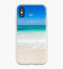 Beach waves iPhone Case