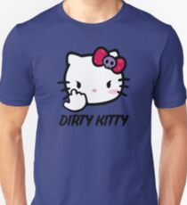 Hello Kitty dirty girly funny quote Unisex T-Shirt
