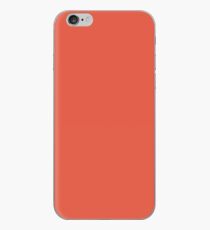 Pantone Tigerlily iPhone Case