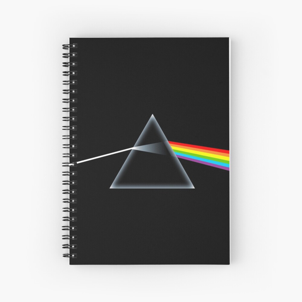 The Dark Side Of The Moon Spiral Notebook